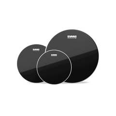 EVANS BLACK CHROME Rock Tom Pack (10", 12", 16") 30097 фото