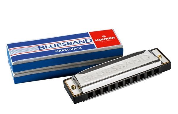 Губна гармошка Hohner Enthusiast Blues Band M55901X C-major 126035 фото