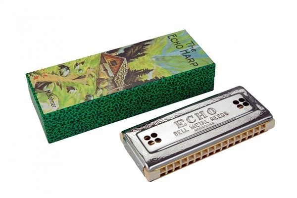 Губная гармошка Hohner Tremolo Echo 2x32 M5464337 C,G-major 128592 фото