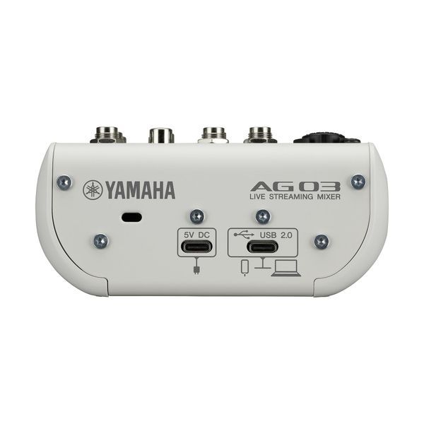 YAMAHA AG03MK2 LSPK Live Streaming Pack (White)