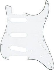 DIMARZIO FG2108W 3-PLY PICKGUARD FOR STRATOCASTER (WHITE) 31124 фото