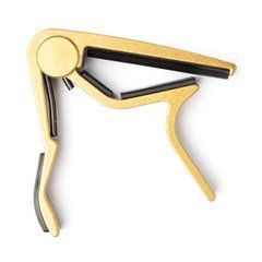 Каподастр для акустичної гітари Dunlop 84FG Gold Acoustic Trigger Flat Capo 114891 фото