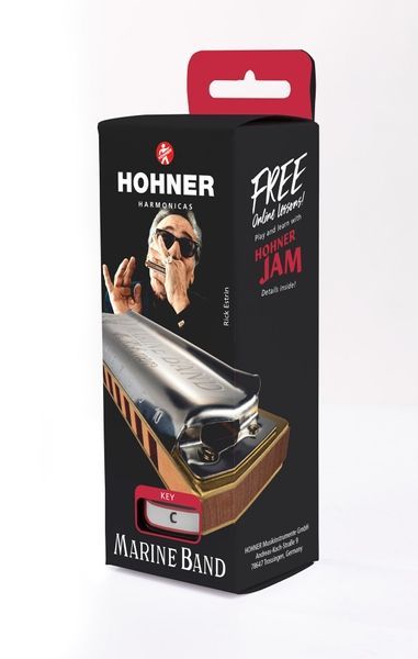 Губная гармошка Hohner Marine Band 1896 M1896416P C-natural minor 128986 фото