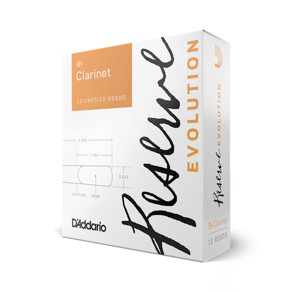 Трость для кларнета Bb D'Addario Reserve №3,5+ (1 шт) 37013 фото
