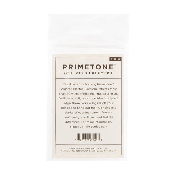 Медиатор Dunlop 510P.88 Primetone Standard Grip .88 mm (3 шт.) 122906 фото