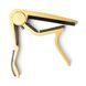 Каподастр для акустической гитары Dunlop 84FG Gold Acoustic Trigger Flat Capo 114891 фото 1
