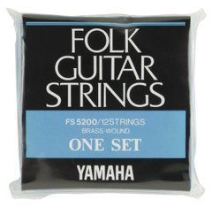 Струни для акустичної гітари YAMAHA FS5200 ACOUSTIC BRONZE 12-STRING (10-47) 23323 фото