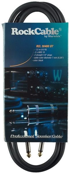 ROCKCABLE RCL30400 D8 Speaker Cable (1.5m) 34603 фото