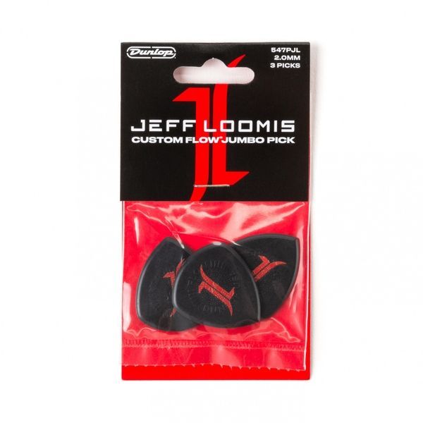 Медиатор Dunlop 547PJL Jeff Loomis Ultex Flow Jumbo 2.0 mm (3 шт.) 128387 фото