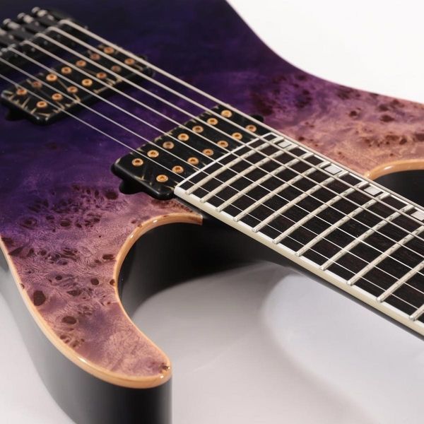 7-струнна електрогітара ESP E-II M-II 7NT HS (Purple Natural Fade) 40425 фото