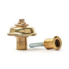 Стреплок Dunlop SLS1402BR Brass Straplok Strap Retainers Flush Mount 121945 фото