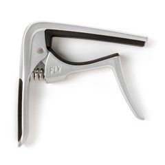 DUNLOP 63CSC TRIGGER FLY CAPO CURVED - SATIN CHROME 40336 фото