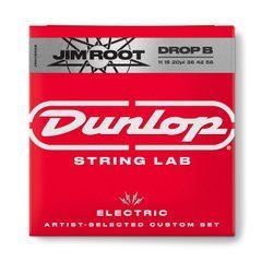 DUNLOP JRN1156DB JIM ROOT STRING LAB SERIES GUITAR STRINGS 11-56 | DROP B 40343 фото