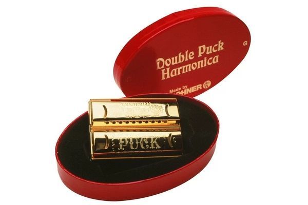 Губная гармошка Hohner Double Puck M55333 CG 114119 фото