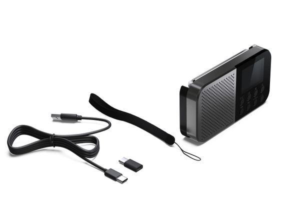 Портативний цифровий радіоприймач SHARP DR-P520 Grey