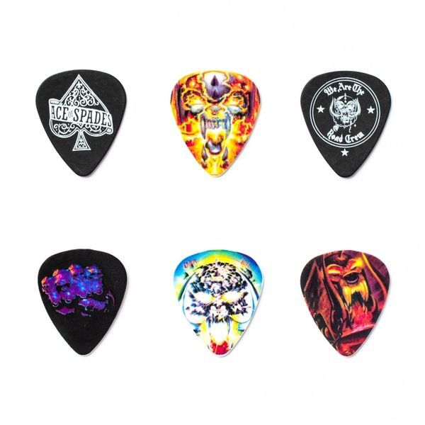 Набір медіаторів Dunlop MHPT03 Motorhead Pick Tin .73 mm (6 шт.) 119114 фото