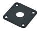 PAXPHIL DR-002 BK JACK PLATE LES PAUL PLASTIC (BLACK) 34638 фото 1