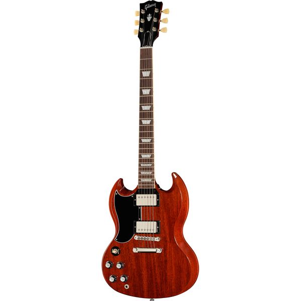 Gibson SG Standard '61 Left-Handed (Vintage Cherry) — вигляд спереду