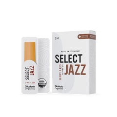 Трость для альт-саксофона D'Addario Organic Select Jazz Unfiled 2M (1 шт) 41126 фото