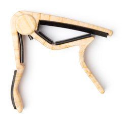 Каподастр для акустичної гітари Dunlop 83CM Maple Acoustic Trigger Curved Capo 114888 фото