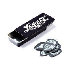 Набір медіаторів Dunlop L13CT.73 Lucky 13 Pick Tin .73 mm (6 шт.) 119111 фото