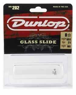 Слайд для гитары DUNLOP 202, стекло, средний, стандартная толщина стенки 20474 фото
