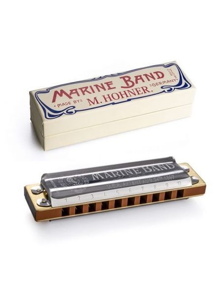 Набор губных гармошек Hohner Marine Band 125th Anniversary Display M202199 C-major (12 шт.) 127489 фото