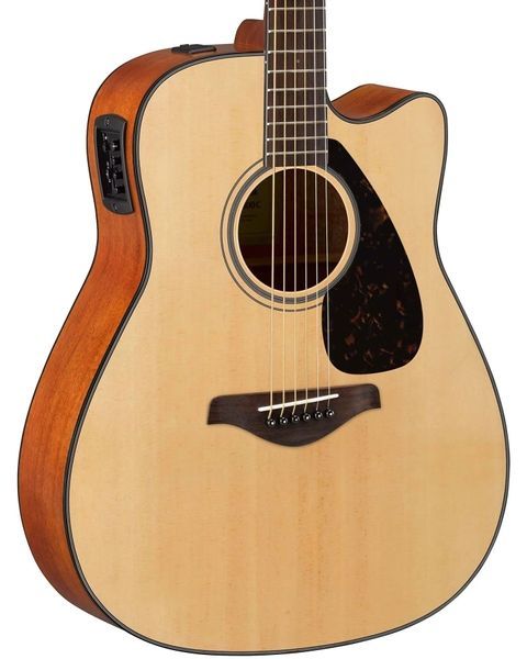 Электрогитара YAMAHA FGX800C (Natural) 37089 фото