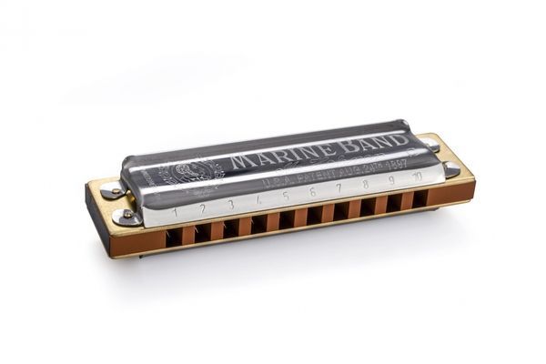 Набор губных гармошек Hohner Marine Band 125th Anniversary Display M202199 C-major (12 шт.) 127489 фото