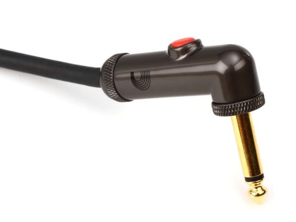 D'ADDARIO PW-AGLRA-10 Circuit Breaker Latching Switch 3m Instrument or Patch Cable 34737 photo