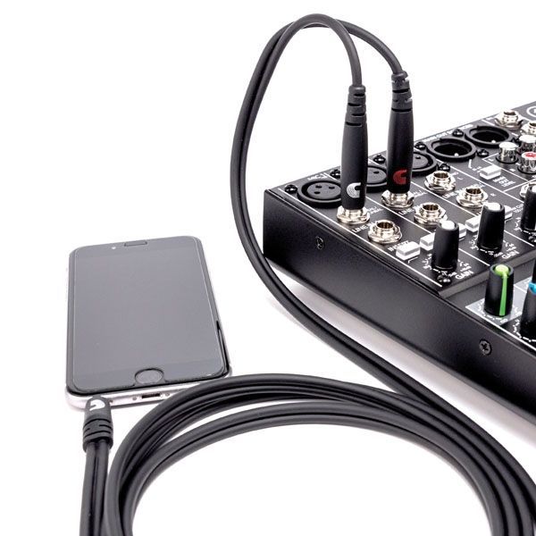 D'Addario PW-MPTS-06 &mdash; Y-кабель miniJack&ndash;2Jack, 1,8 м 35249 фото