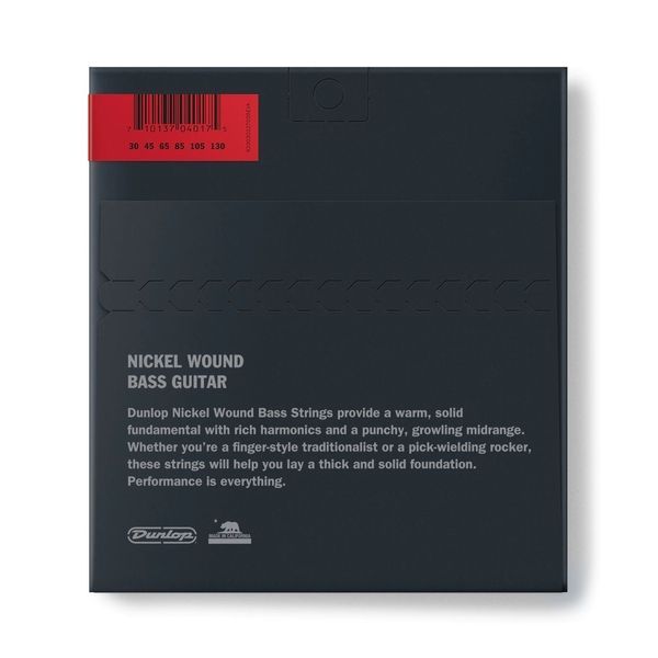 DUNLOP DBN30130 NICKEL WOUND 30-130 | 6-STRING &mdash; Bass Guitar Strings 26735 photo