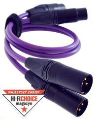 Purple Cable 2x XLR - 2x XLR, lenght 1,5m MD2X15 фото