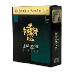 Тростина для альт-саксофона Rico Grand Concert Select №3,0 (1 шт) 37359 фото
