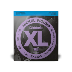 D'ADDARIO EXL190 XL NICKEL WOUND BASS CUSTOM LIGHT (40-100) 19584 фото