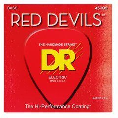 DR Strings RED DEVILS Bass - Medium (45-105) 40849 фото