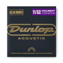 Струны для акустической гитары Dunlop DAB1152 80/20 Bronze 114566 фото