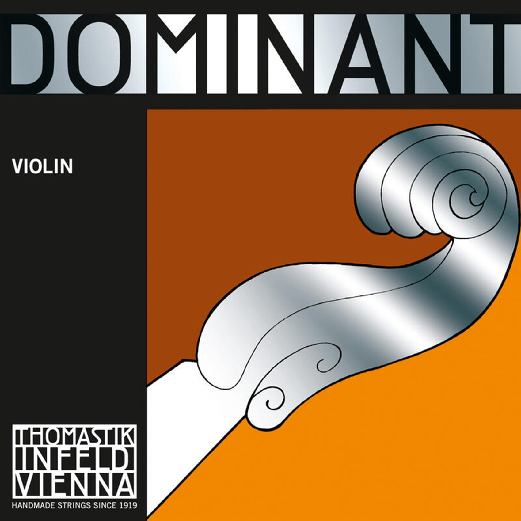 Струна Мі Thomastik Dominant 4/4 для скрипки — упаковка