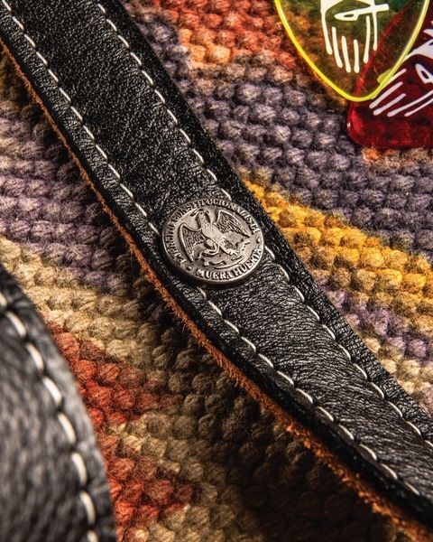 Ремінь гітарний Dunlop RW01 Billy Gibbons Vintage Leather 128702 фото