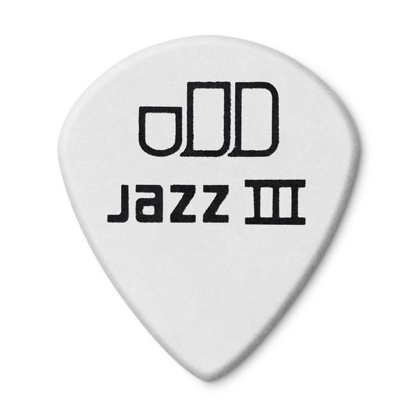 Медиатор Dunlop 478P1.5 Tortex White Jazz III 1.5mm (12 шт.) 124882 фото