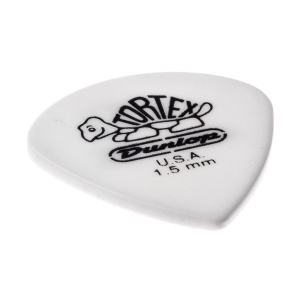 Медиатор Dunlop 478P1.5 Tortex White Jazz III 1.5mm (12 шт.) 124882 фото