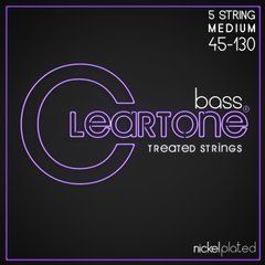 CLEARTONE 6445-5 BASS NICKEL-PLATED MEDIUM 5 STRING (45-130) 40519 фото