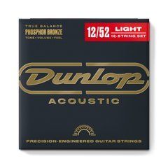 Струны для акустической гитары Dunlop DAP1252J Phosphor Bronze Medium 12-string 116761 фото