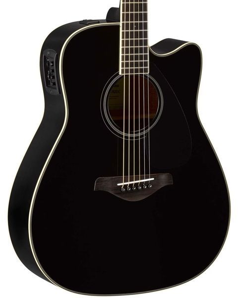 Электрогитара YAMAHA FGX820C (Black) 33549 фото