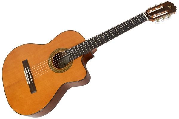 Admira Juanita-EC Nylon-string acoustic-electric guitar 19003 photo