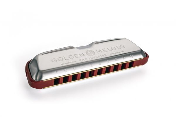 Губная гармошка Hohner Golden Melody Progressive M54404X Eb-major 128026 фото