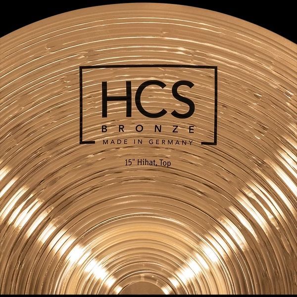 Тарелка Meinl HCS Bronze HCSB15H Hihat 15" 127178 фото