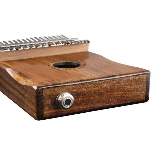Калимба с подключкой Ortega Lizard OKB1E Solid Acacia, 17 Keys
