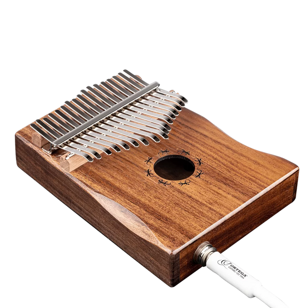 Калимба с подключкой Ortega Lizard OKB1E Solid Acacia, 17 Keys