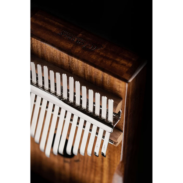 Калимба с подключкой Ortega Lizard OKB1E Solid Acacia, 17 Keys